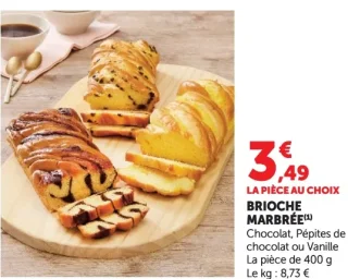 BRIOCHE MARBRÉE