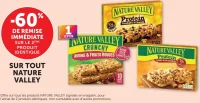 Barres de céréales Nature Valley