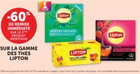 Thés Lipton