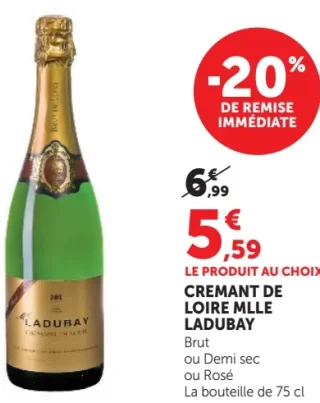 Cremant de Loire Mlle Ladubay