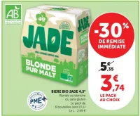 Biere Bio Jade 4,5°