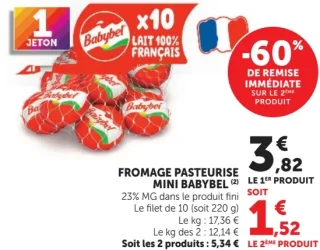 Mini Babybel Lait 100% Français
