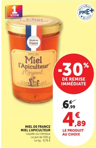 Miel de France Miel L'Apiculteur L'Original