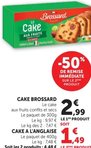 Cake Brossard Le cake