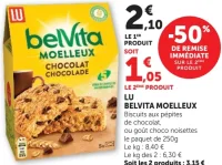 belVita Moelleux Chocolat