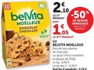 belVita Moelleux Chocolat