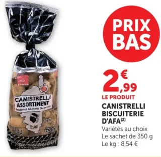 CANISTRELLI BISCUITERIE D'AFA
