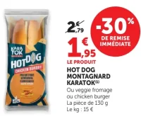 Hot Dog Montagnard KARATOK