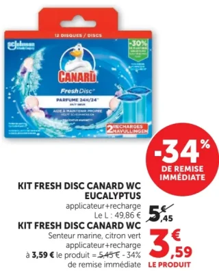 Kit Fresh Disc Canard WC