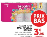 Essuie Tout Maxi Rouleau Sopalin