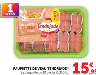 Tendriade Paupiette de veau
