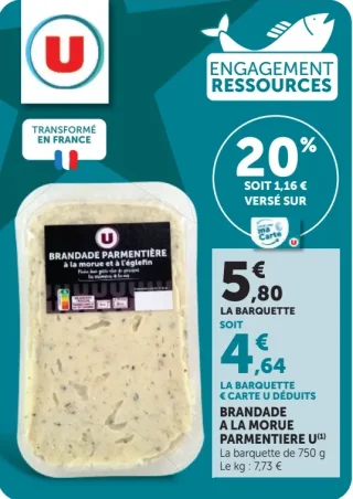 BRANDADE DE MORUE PARMENTIERE U
