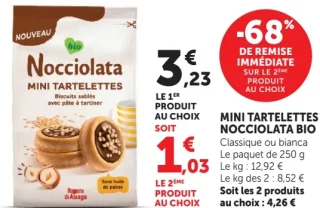 Nocciolata Mini Tartelettes Rigoni di Asiago