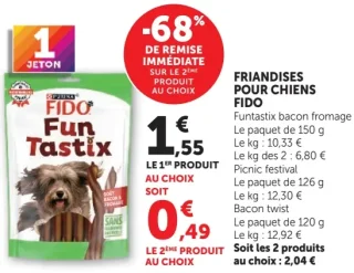 Friandises pour Chiens Fido Funtastix