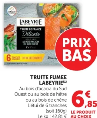 Truite Fumée Labeyrie