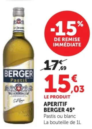 Aperitif Berger 45°