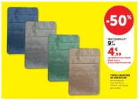 Tapis à mémoire de forme uni