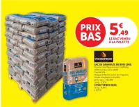 SAC DE GRANULÉS DE BOIS 15KG Woodstock