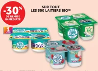 Yaourts et desserts lactés Les 300 Laitiers Bio
