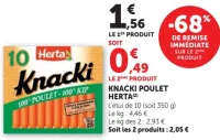 Knacki Poulet Herta