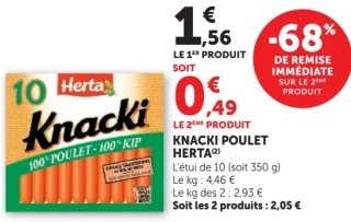 Knacki Poulet Herta