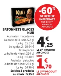 BATONNETS GLACES NUII