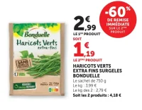 Haricots verts extra fins