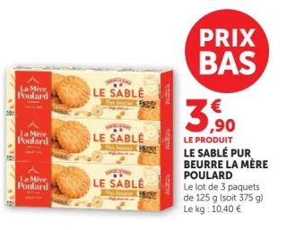 Le Sabl   Pur Beurre La M  re Poulard