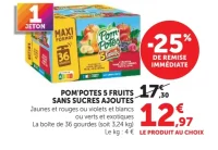 Pom'potes 5 fruits