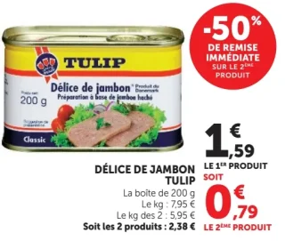 Délice de jambon Tulip Classic