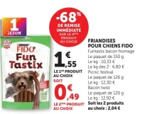 Friandises pour chiens Fido Fun Tastix