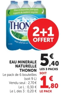 Eau Minérale Naturelle Thonon