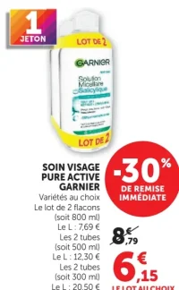 Soin Visage Pure Active Garnier