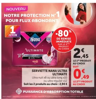 Serviettes Nana Ultra Ultimate