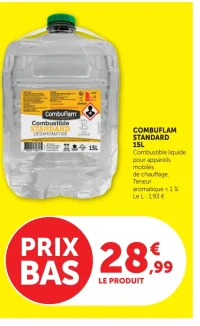 COMBUFLAM STANDARD 15L Combustible liquide
