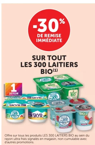 Produits Les 300 Laitiers Bio