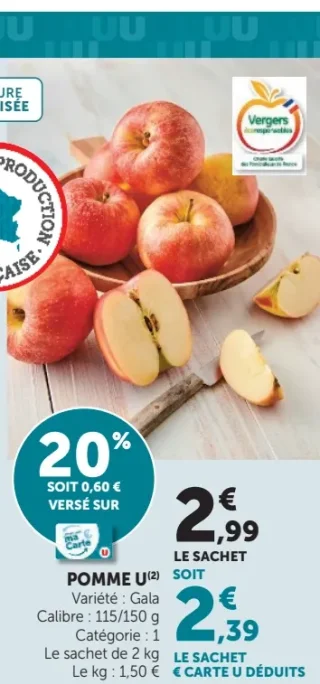Pomme Gala U