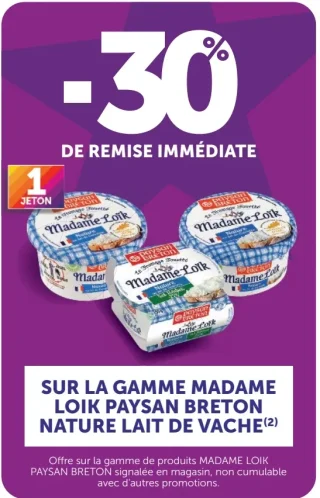 Madame Loïk Paysan Breton Nature Lait de Vache
