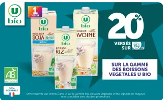 Boissons végétales U Bio