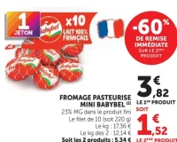 Fromage pasteurisé Mini Babybel