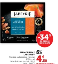 SAUMON FUME LABEYRIE
