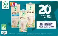 Boissons végétales U Bio