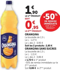 Orangina / Orangina Sans Sucres