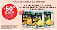 Écrasés Florette