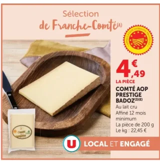 Comté AOP Prestige Badoz