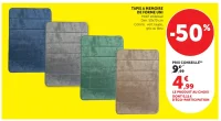 Tapis à mémoire de forme uni