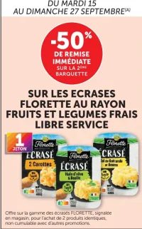 Écrasé Florette