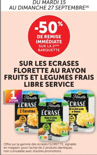 Écrasé Florette