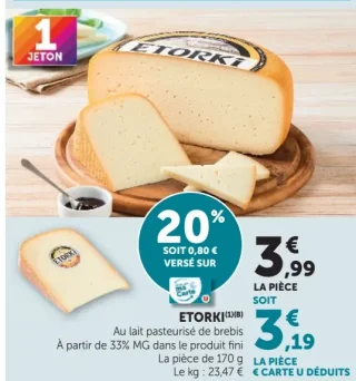 Etorki fromage de brebis
