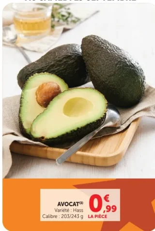 Avocat Variété Hass